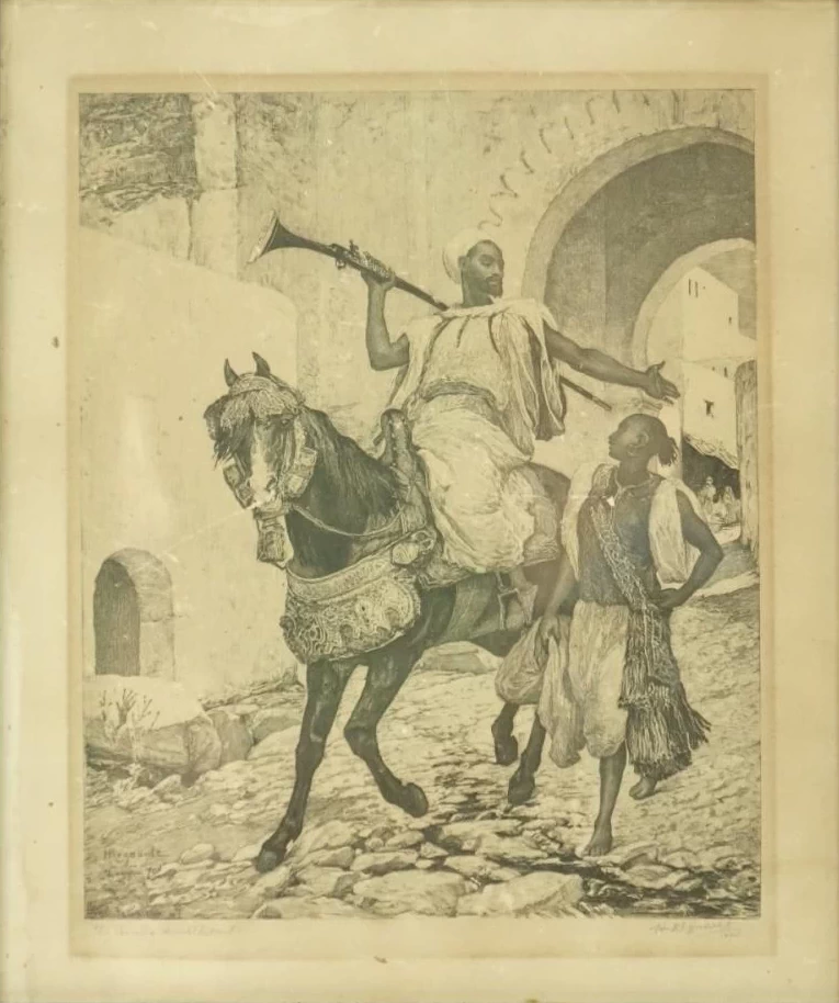 Arabo a cavallo